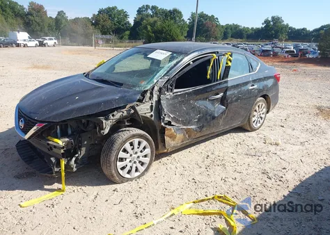 2017 Nissan Sentra Sv from USA, damaged, VIN 3N1AB7AP4HY364610